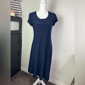 Joseph Ribkoff asymetrical short sleeve dress size 6